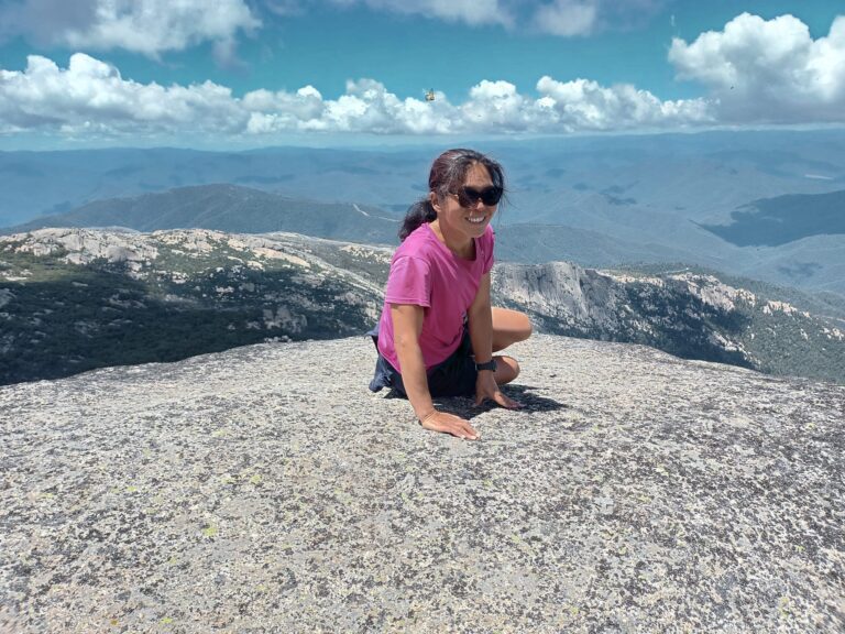 Nova founder of The MindTonic climbing to the top